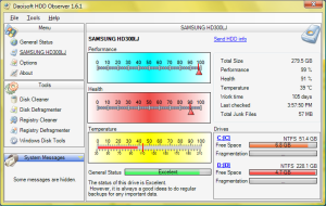 DTweak Main Window