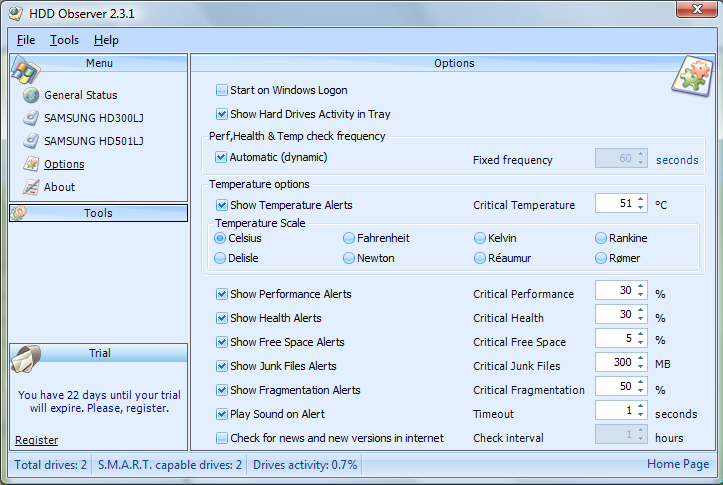 Hard Drives Defragmenter